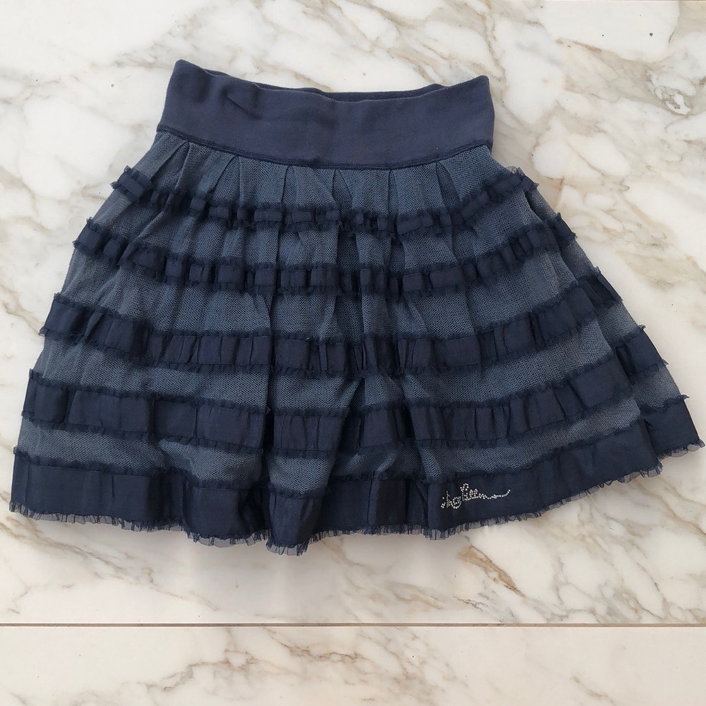 Stefano Cavalleri Pinco Pallino Mini Skirt. Made in Italy. Romantic style.